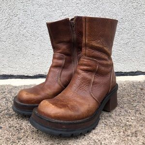 Steve Madden vintage y2k chunky boots